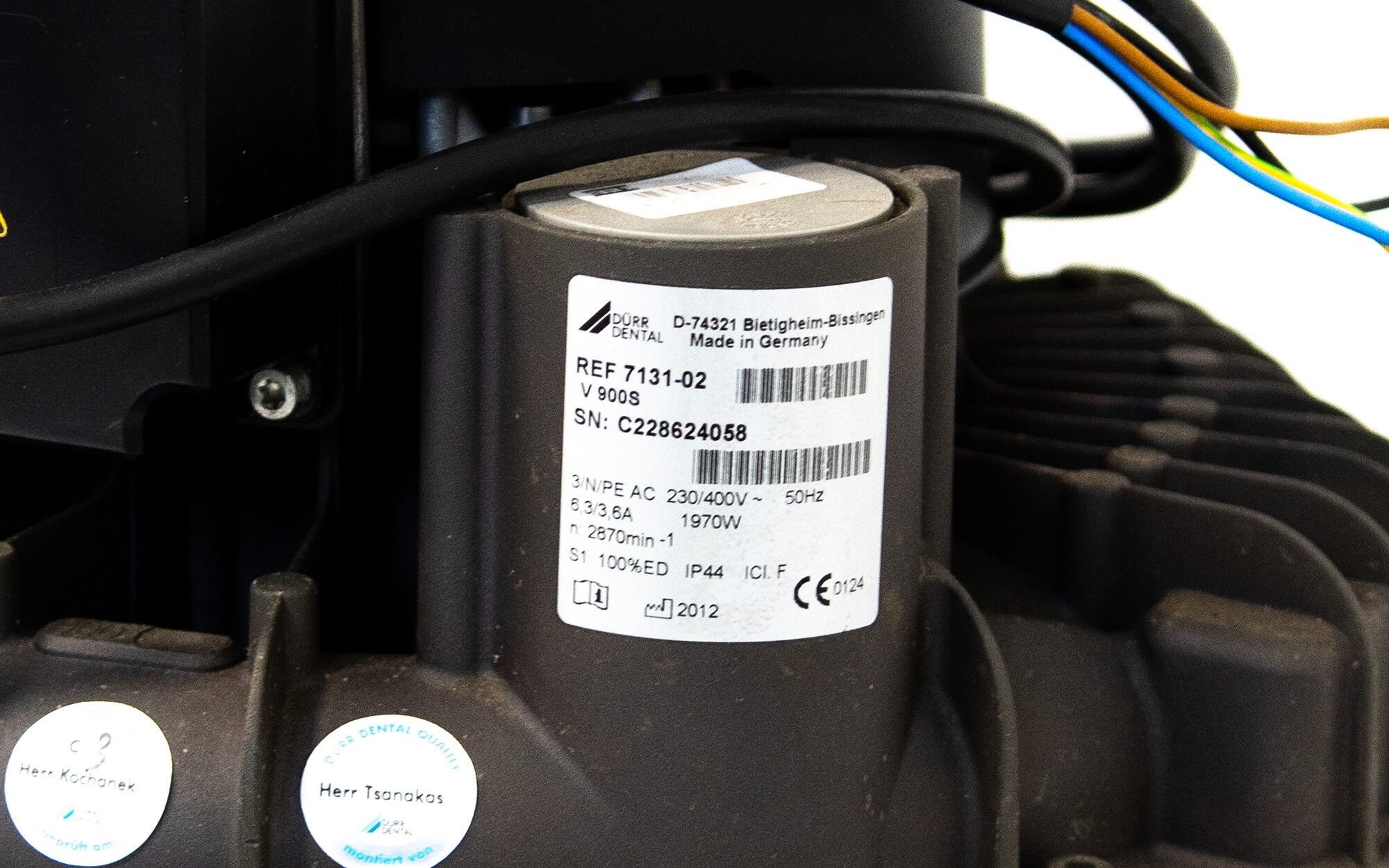 Dürr Dental V900S Trockenabsaugung - Baujahr 2012 - 7131-02