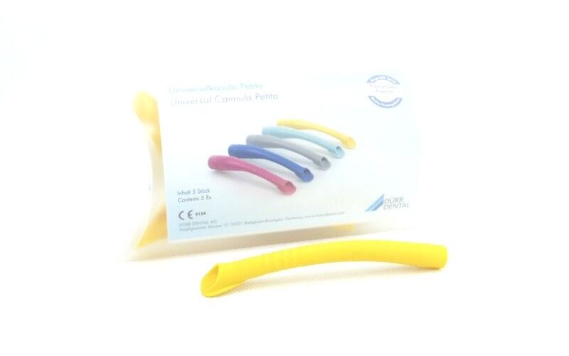 Dürr Dental Universalkanüle Petito - gelb - 16mm - 5 Stück