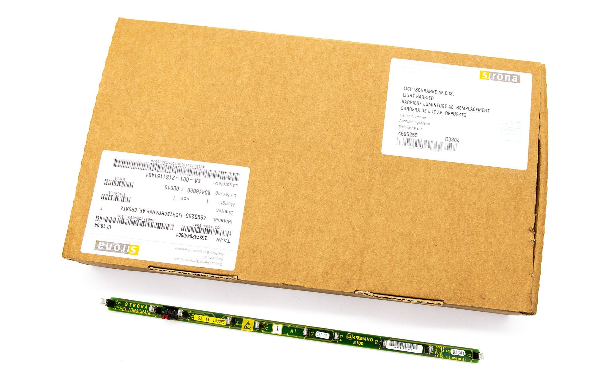 SIEMENS Sirona C4 Lichtschranke Arztelement Ersatz - neu - REP-AT -  46 95 255