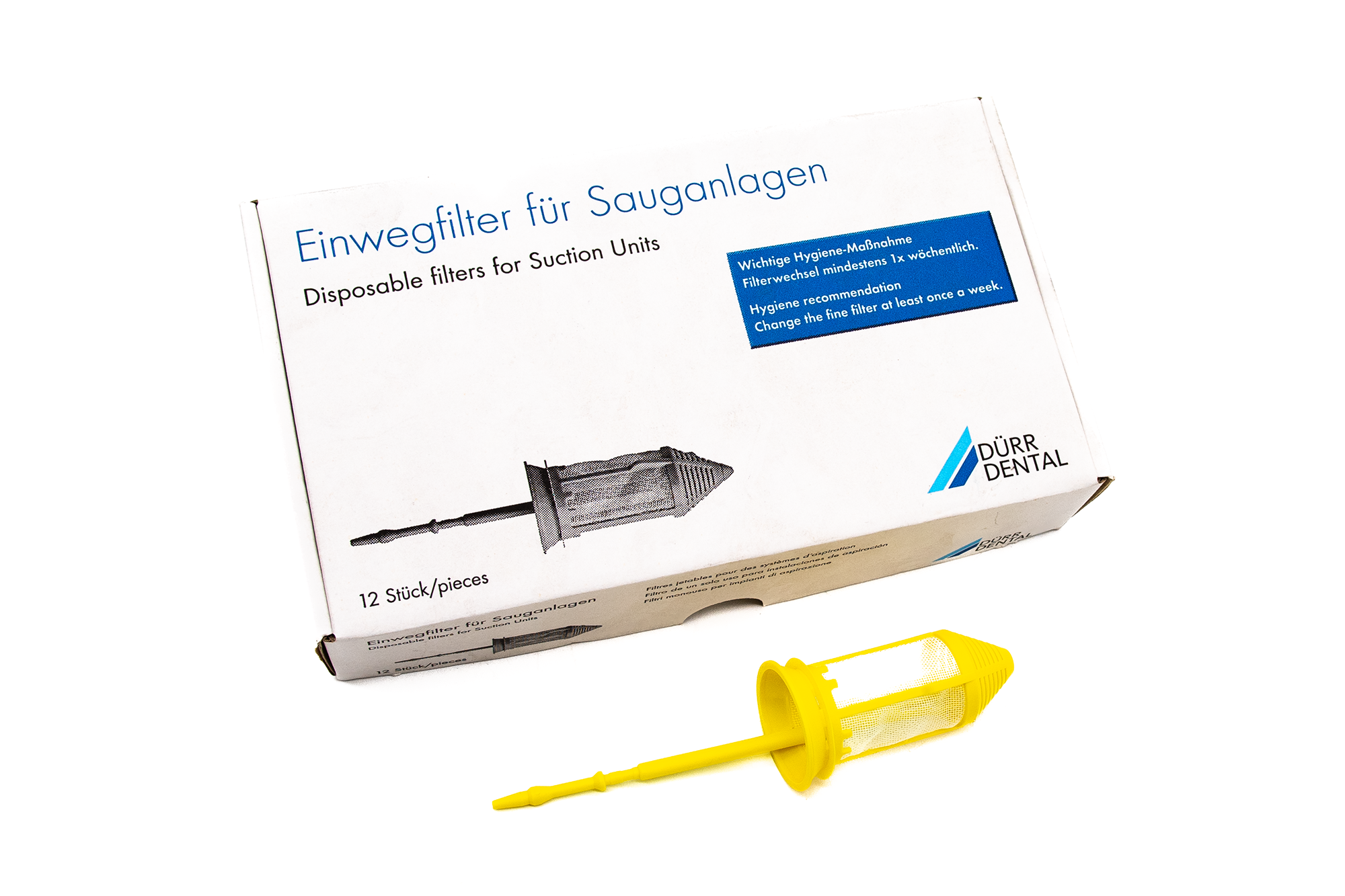 Dürr Dental Einwegfilter für Sauganlagen - neu - 8 Stück - 0725-041-00