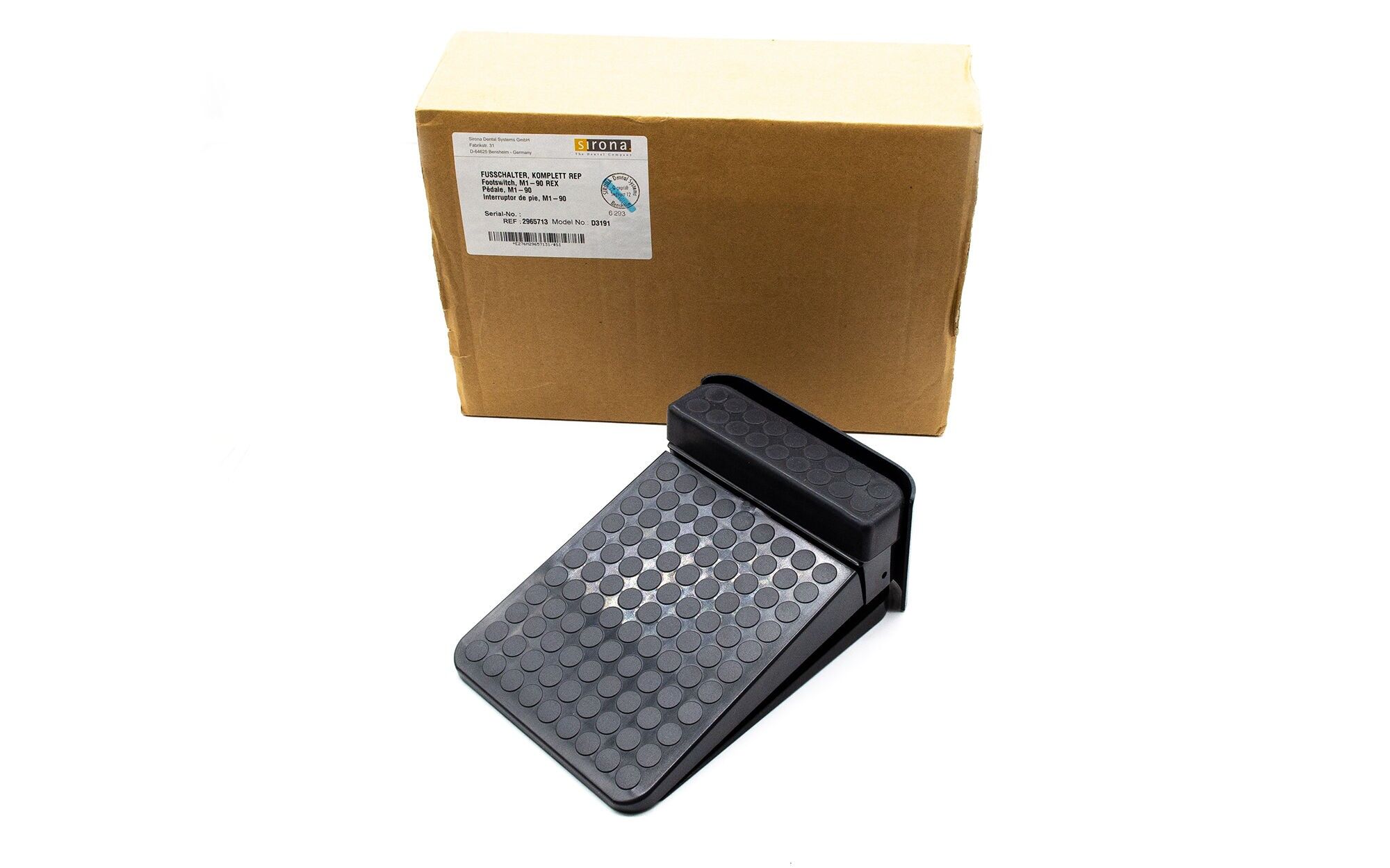 SIEMENS Sirona M1 Fußanlasser - neu - REP-AT - 29 65 713