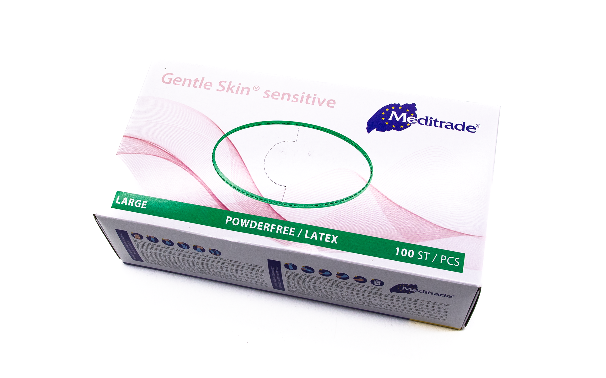 Gentle Skin® sensitive pack of 100 pieces - Large