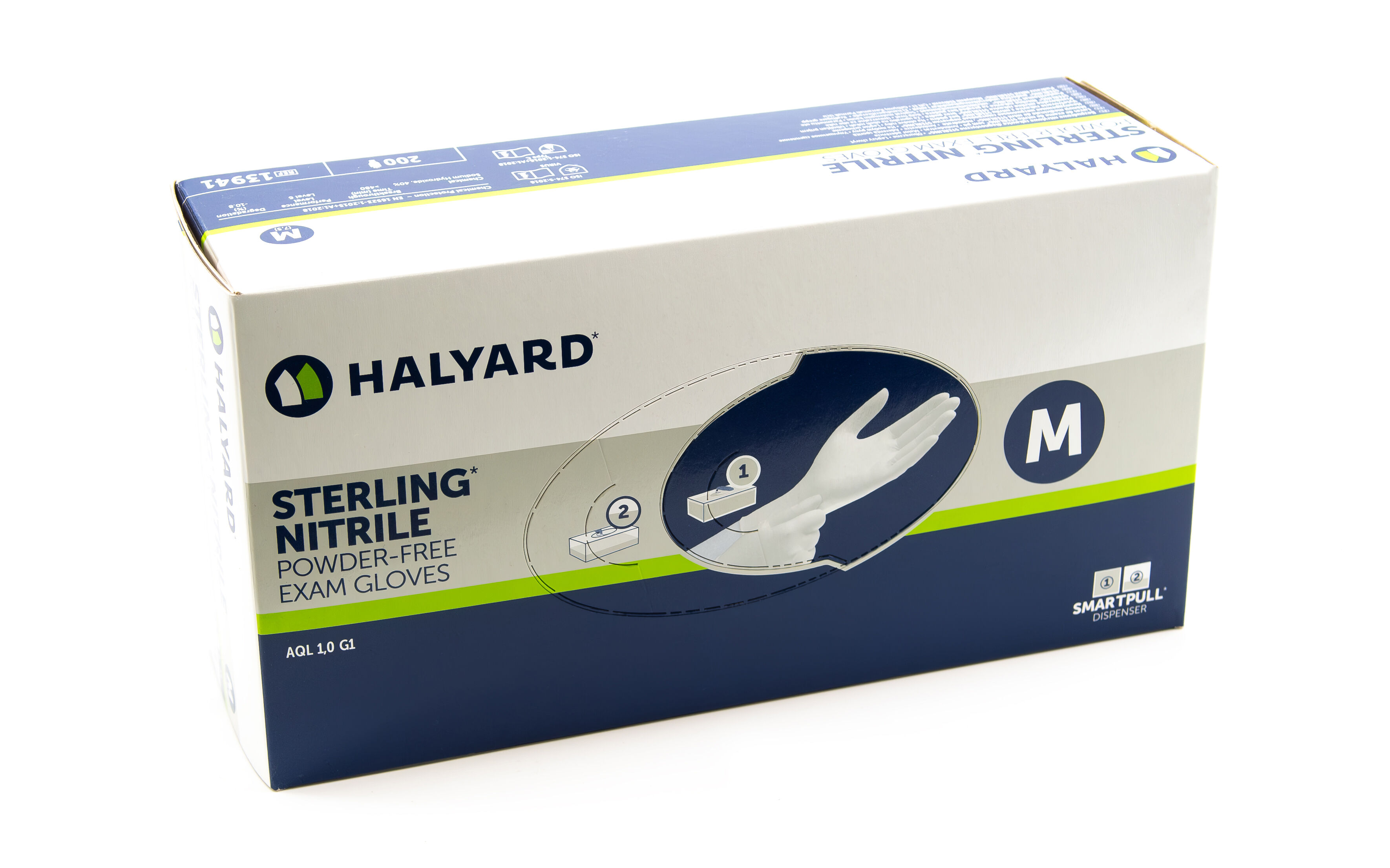 O&M Halyard - Sterling Nitril Untersuchungshandschuhe M O&M Halyard - Sterling Nitril Untersuchungshandschuhe M