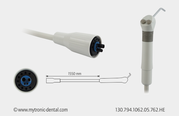 MC 3FP Spritze (abgewinkelt) mit Schlauch - KaVo 6F Anschluß
