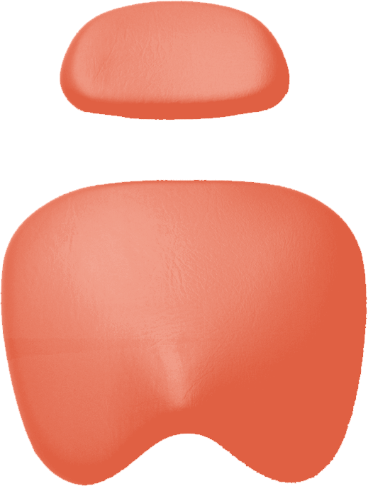 Polsterset KaVo Physio 5005 Arbeitsstuhl-KaVo Sirona flamingo
