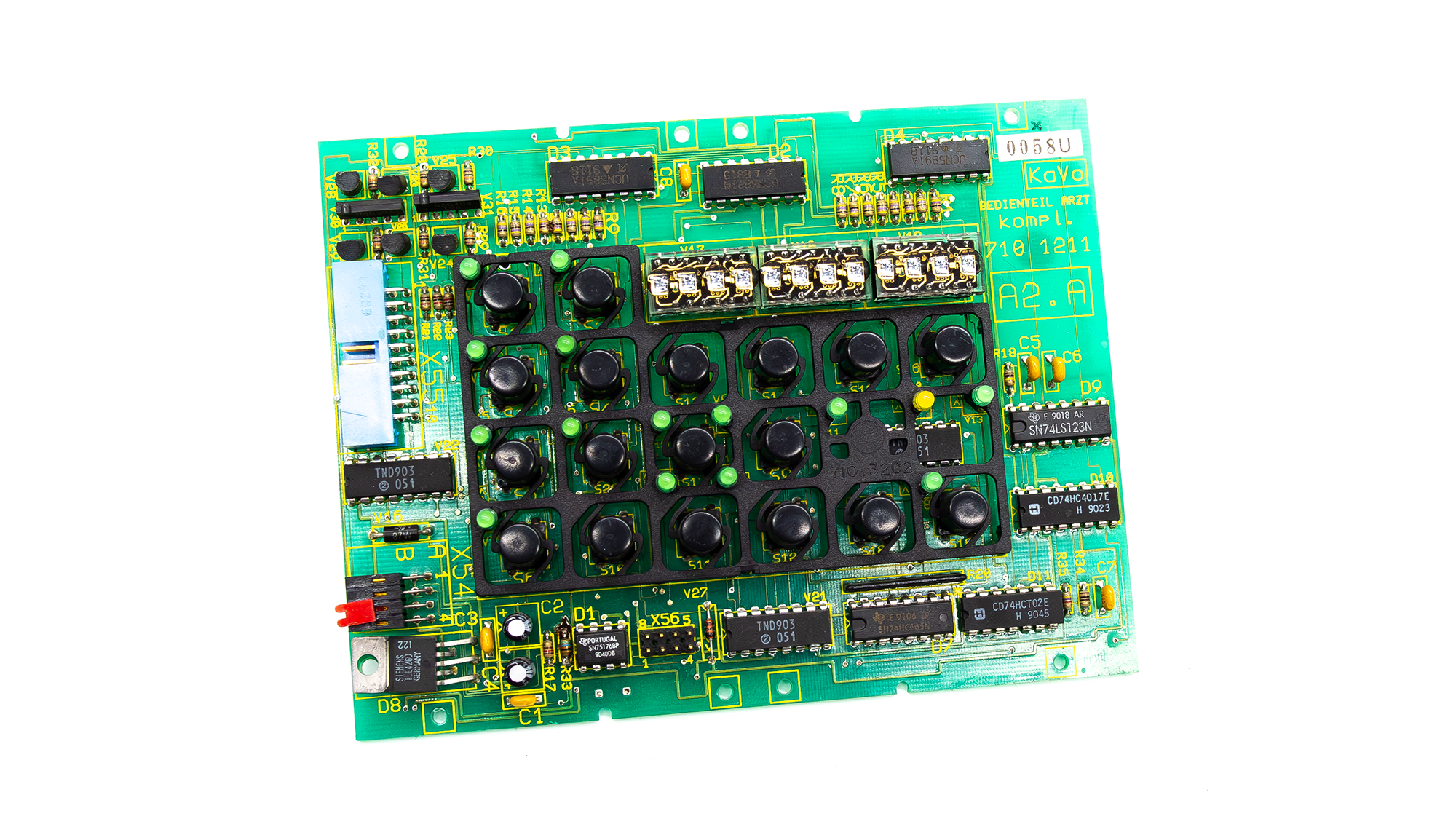 KaVo 1062 Arztelement Platine Bedienfeld A2.A - gebraucht - 0.710.1211