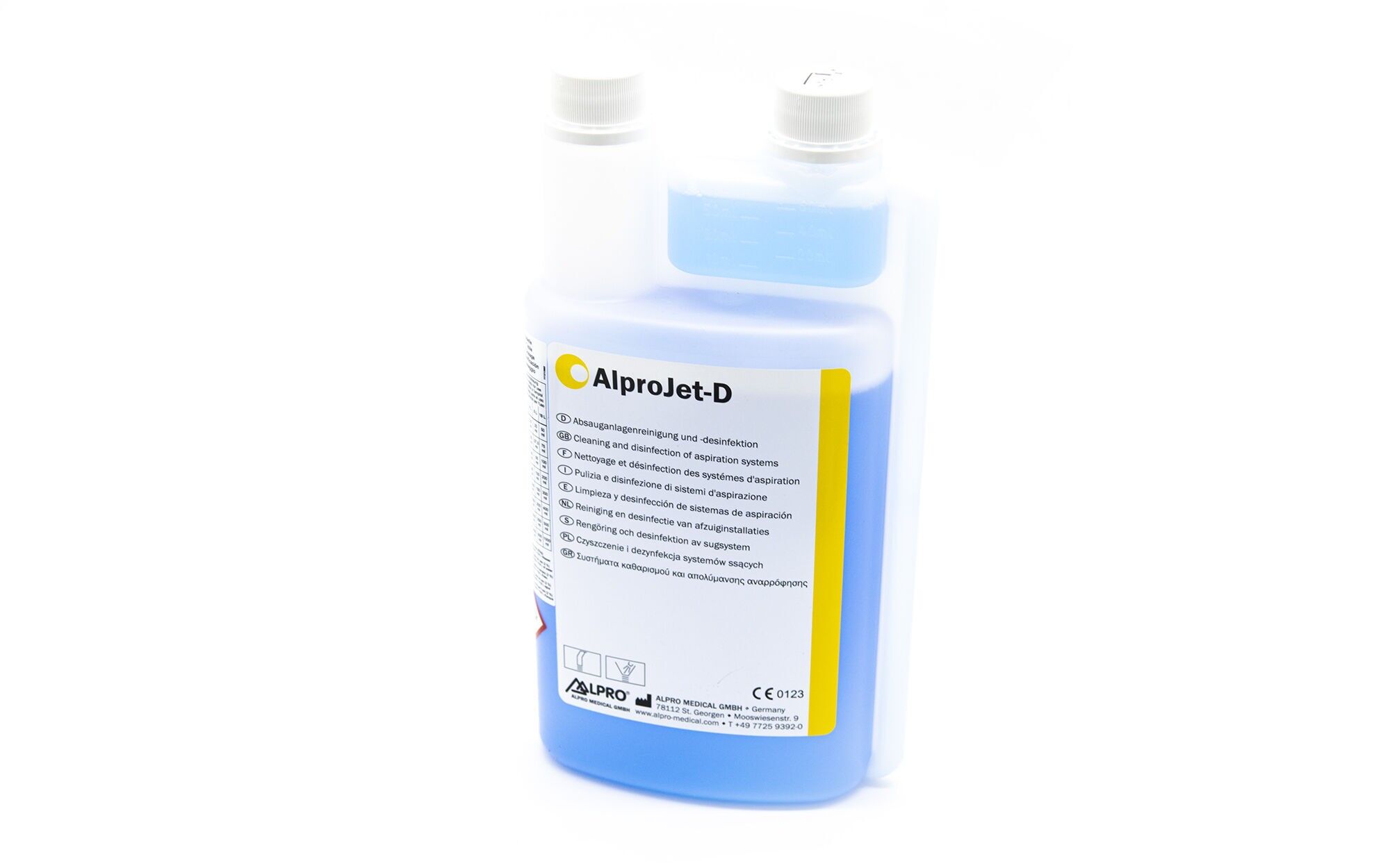 Alpro Jet-D Extraction System Cleaning & Disinfection - 1 Liter
