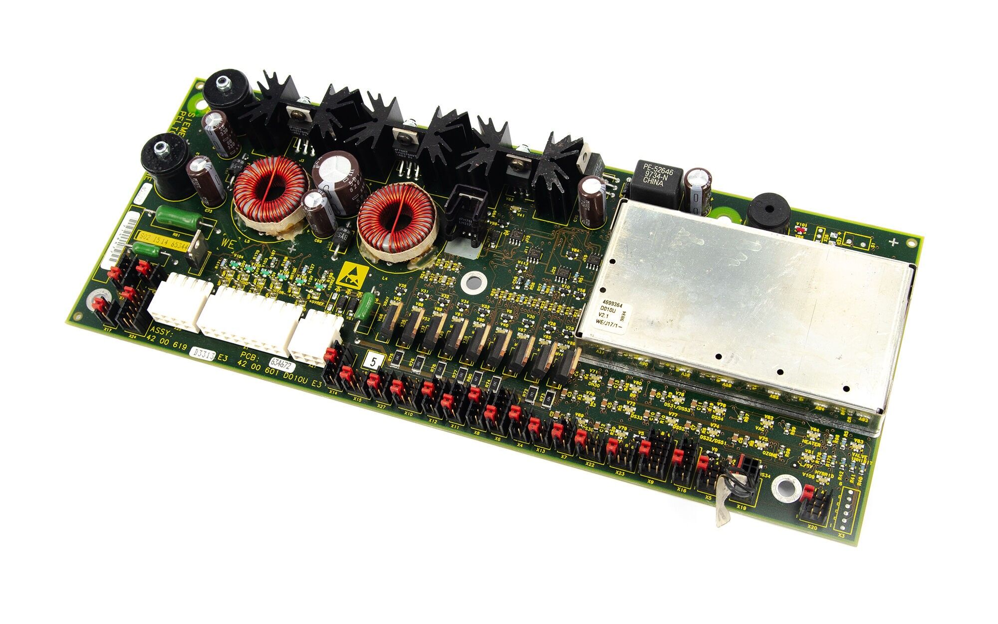 SIEMENS Sirona C-Serie WE-Platine Nassabsaugung - REP-AT - SW 3.1 - 42 00 627