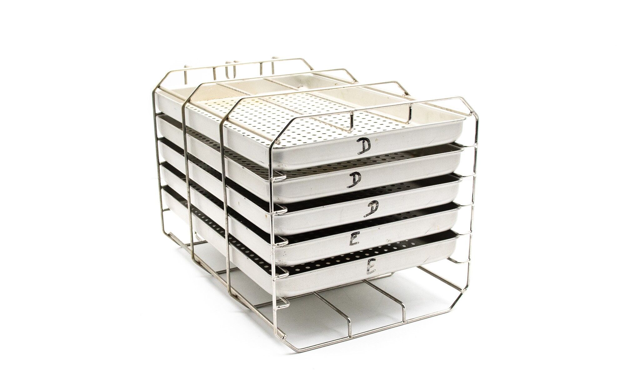 MELAG tray frame with trays - used