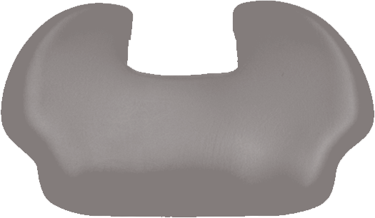 SIEMENS Sirona M1 (+) / C-Serie (+) Rückenpolster schmal mit motorischer Kopfstütze Sirona platin SIEMENS Sirona M1 (+) / C-Serie (+) Rückenpolster schmal mit motorischer Kopfstütze Sirona platin