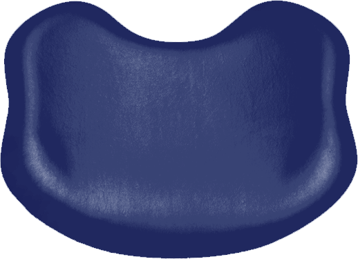 Rückenpolster-Soft Comfort KaVo Estetica E70 / E80 Ultradent saphirblau 5003 /  atlantikblau 102