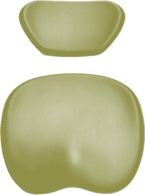 Polsterset KaVo Physio Evo / One Arbeitsstuhl-KaVo Sirona aloe