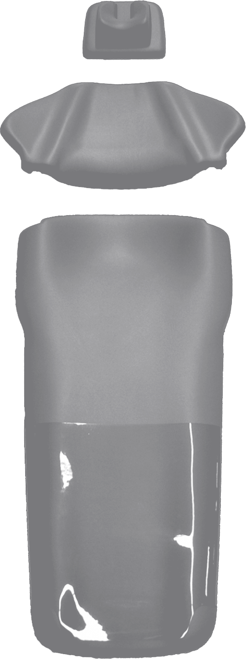 Polsterset Sirona M1 / E-Sirona Ultradent/Mikrona platinum grey 9007