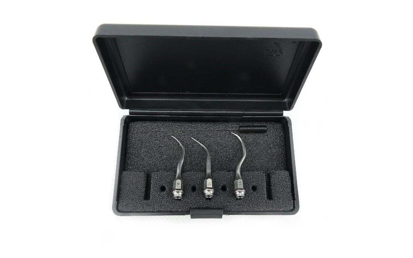 KaVo SonoSoft Lux / PiezoLux ZEG Scaler Tip Set, Tips 9, 10, 11