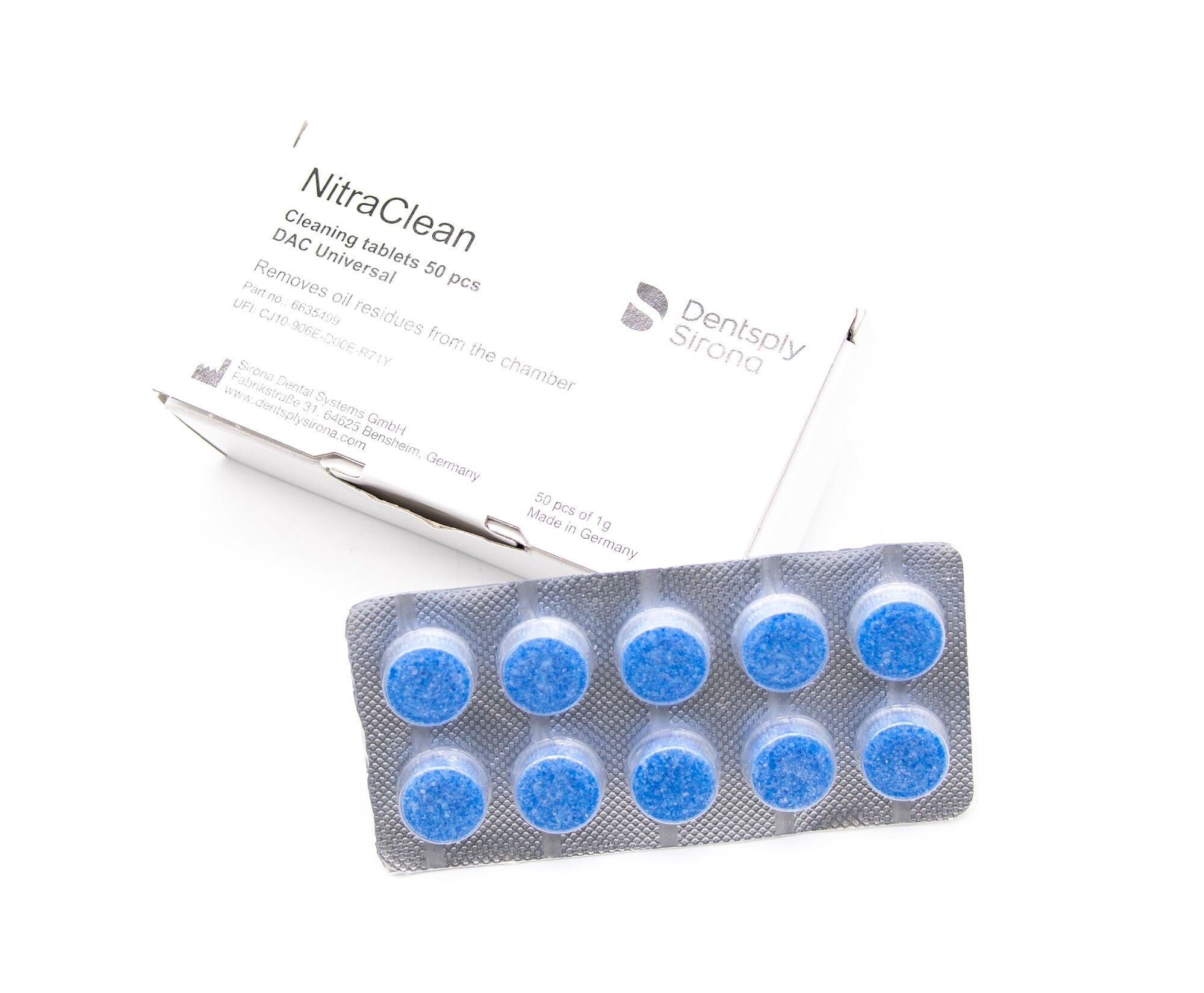 Dentsply Sirona DAC NITRA CLEAN Universal Reinigungstabs Dentsply Sirona DAC NITRA CLEAN Universal Reinigungstabs