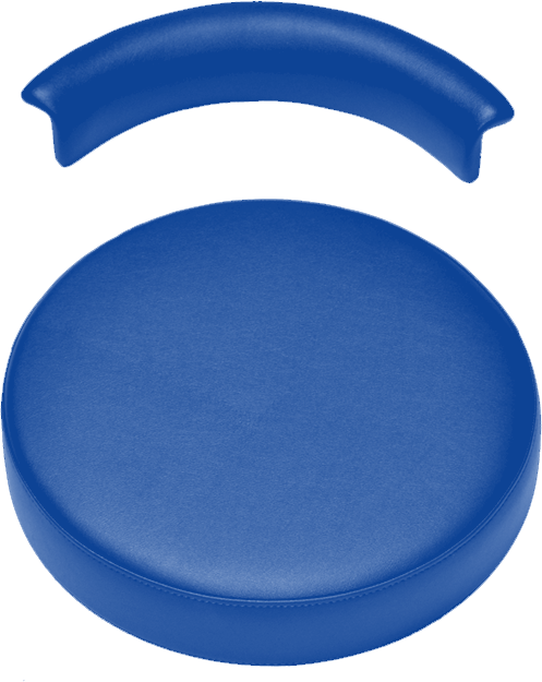 Polsterset Sirona S Arbeitsstuhl-Sirona KaVo royal blue 43