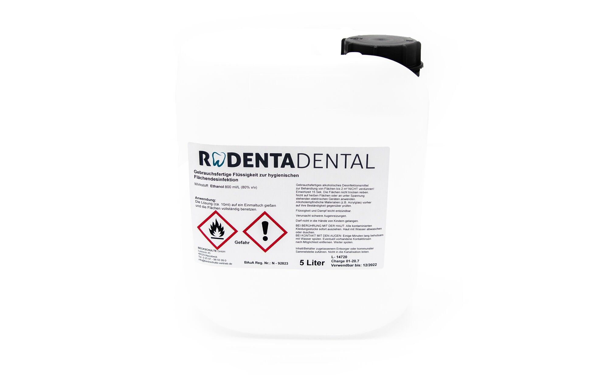 Surface disinfectant 5l canister