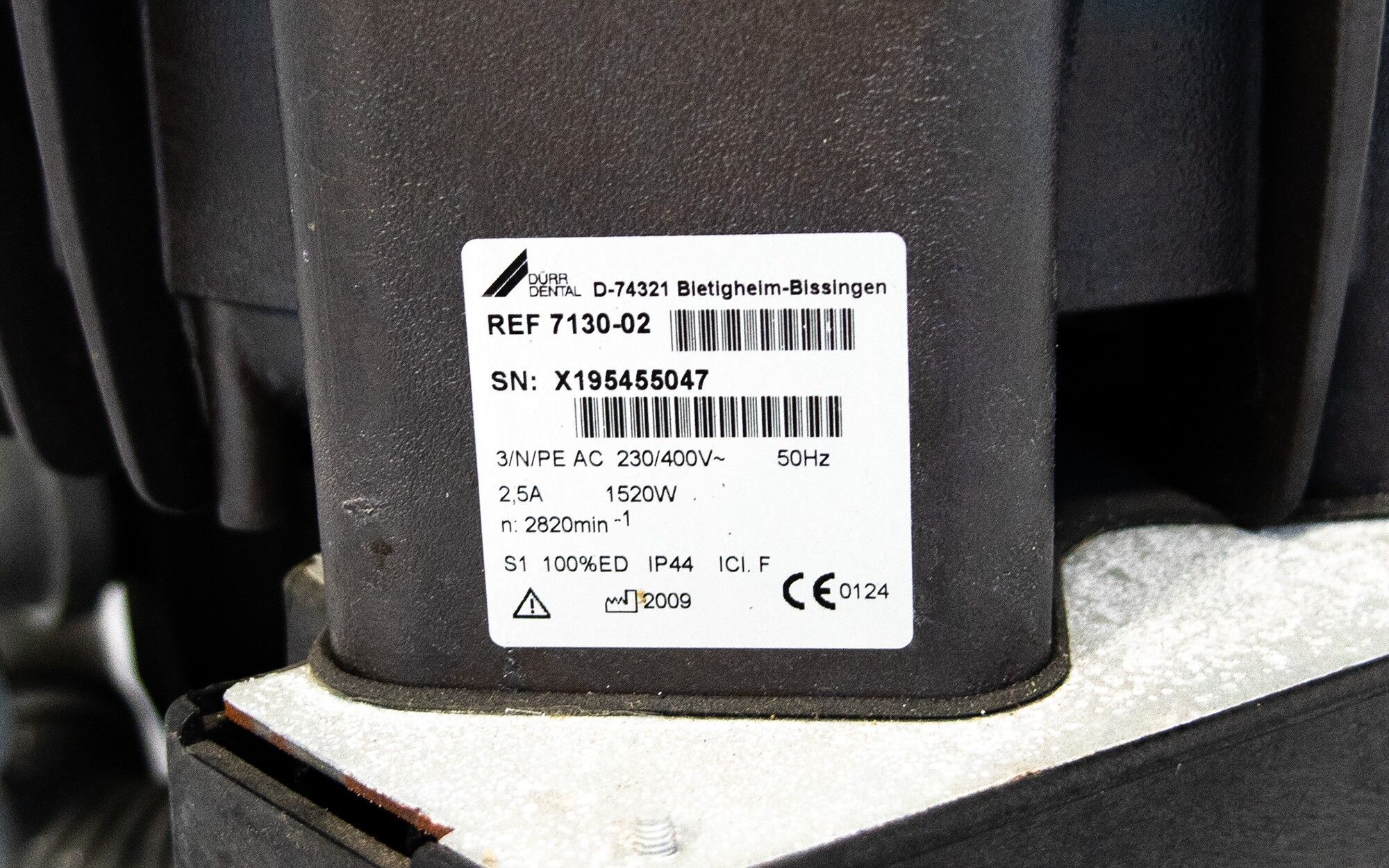 Dürr Dental Trockenabsaugung - Baujahr 2009 - 7130-02