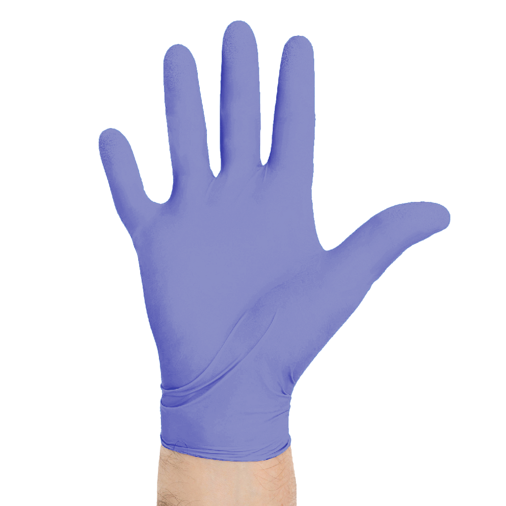 O&M Halyard - SKYBREEZE Nitrile Examination Gloves XS