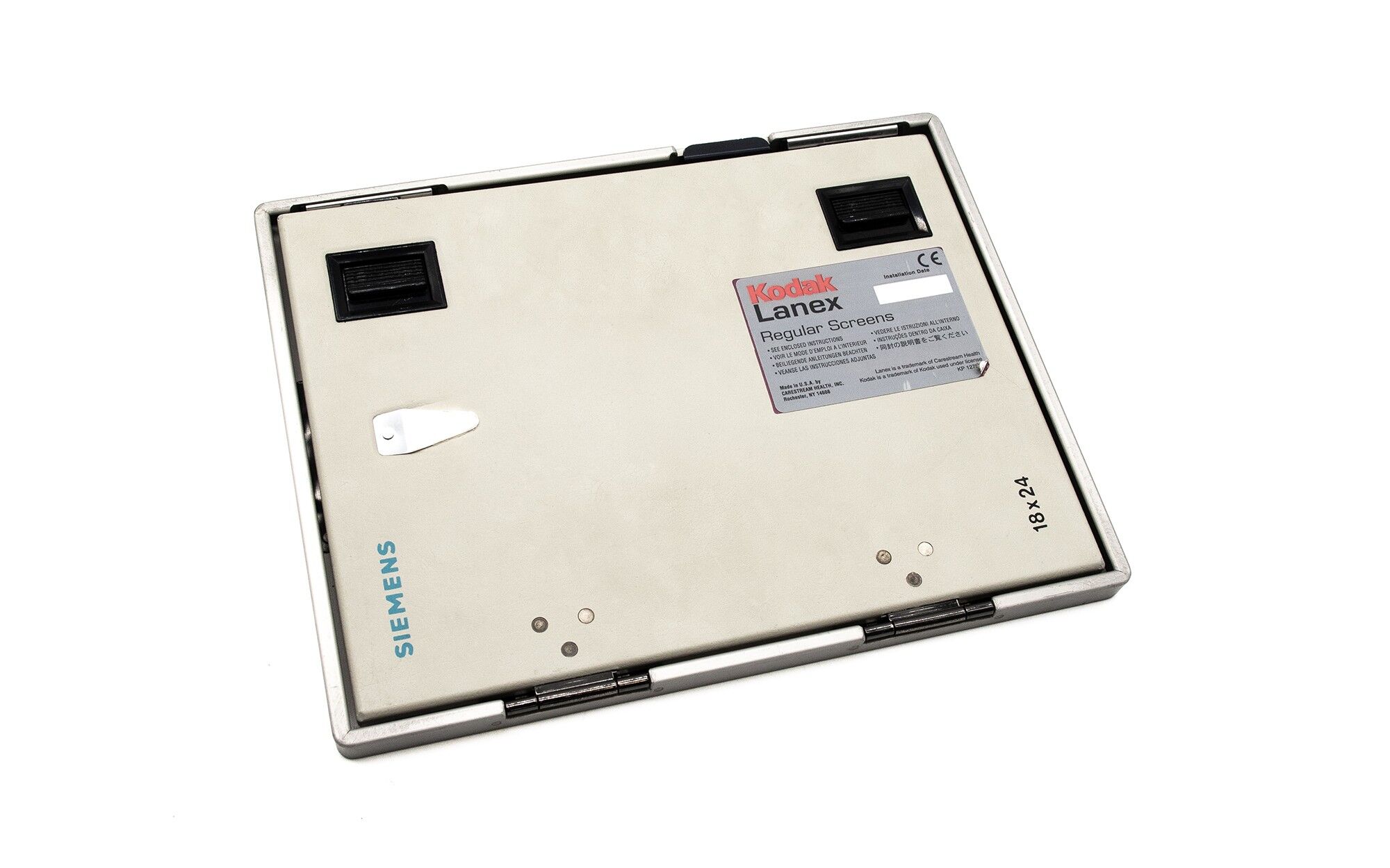 Kodak Lanex X-ray cassette 18x24cm - regular - used