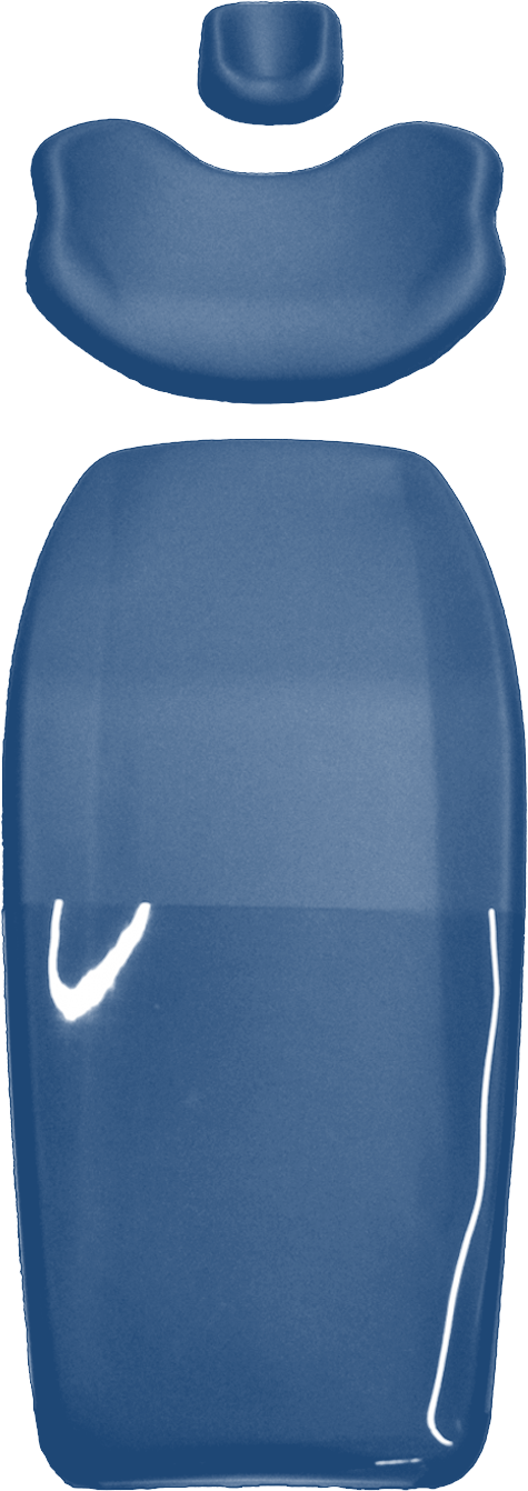 KaVo Estetica 1065 / 1066 Polstersatz mit Comfort-Rückenlehne - neu - im REP-AT. Sirona saphir