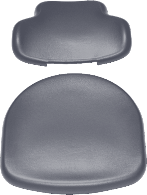 Polsterset für Sirona C Arbeitsstuhl-Sirona  KaVo anthracite 46