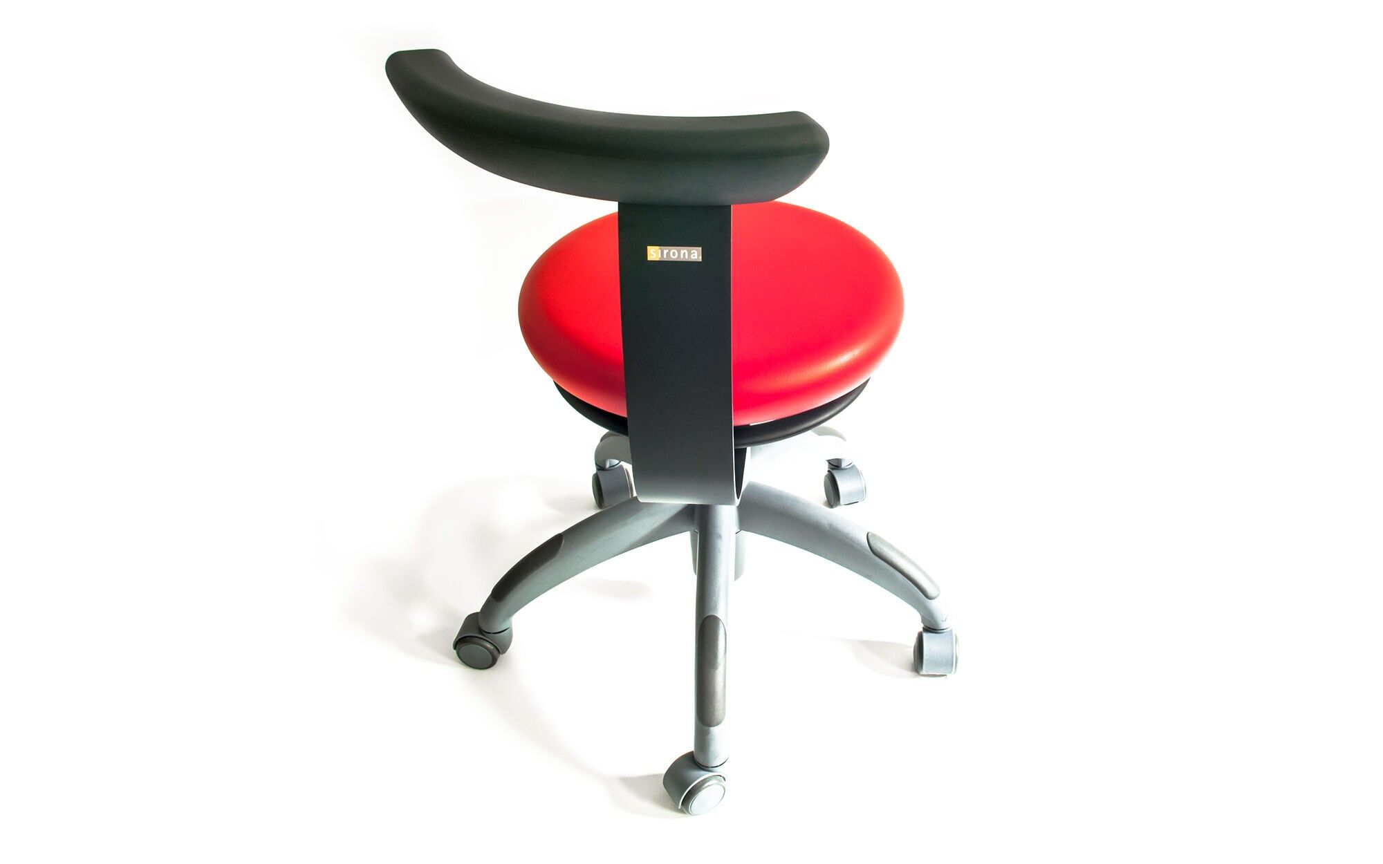 Sirona Carl Manual Plus Arbeitssessel - rot