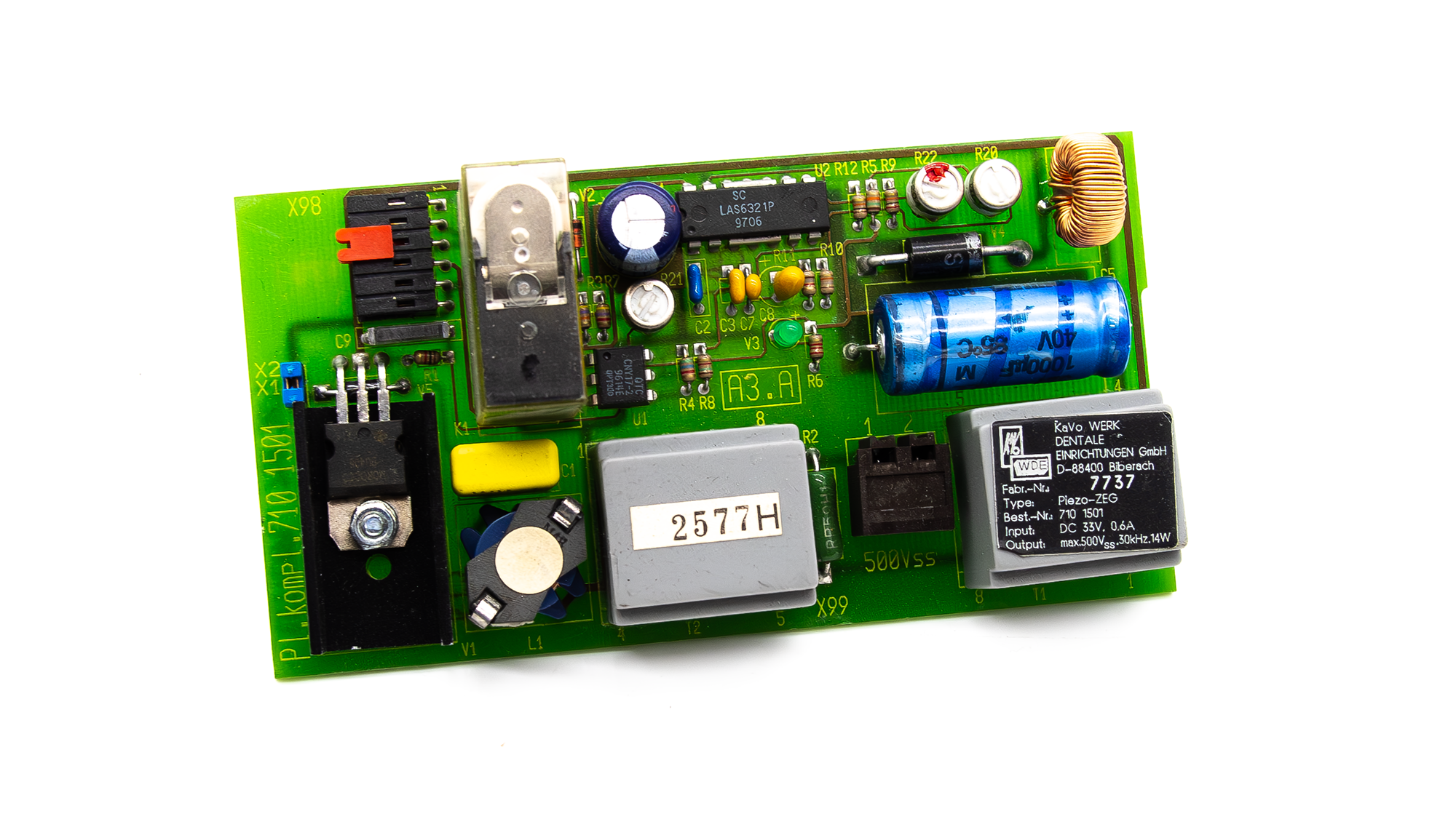 KaVo 1062 Relay Platine - gebraucht - 0.710.1501