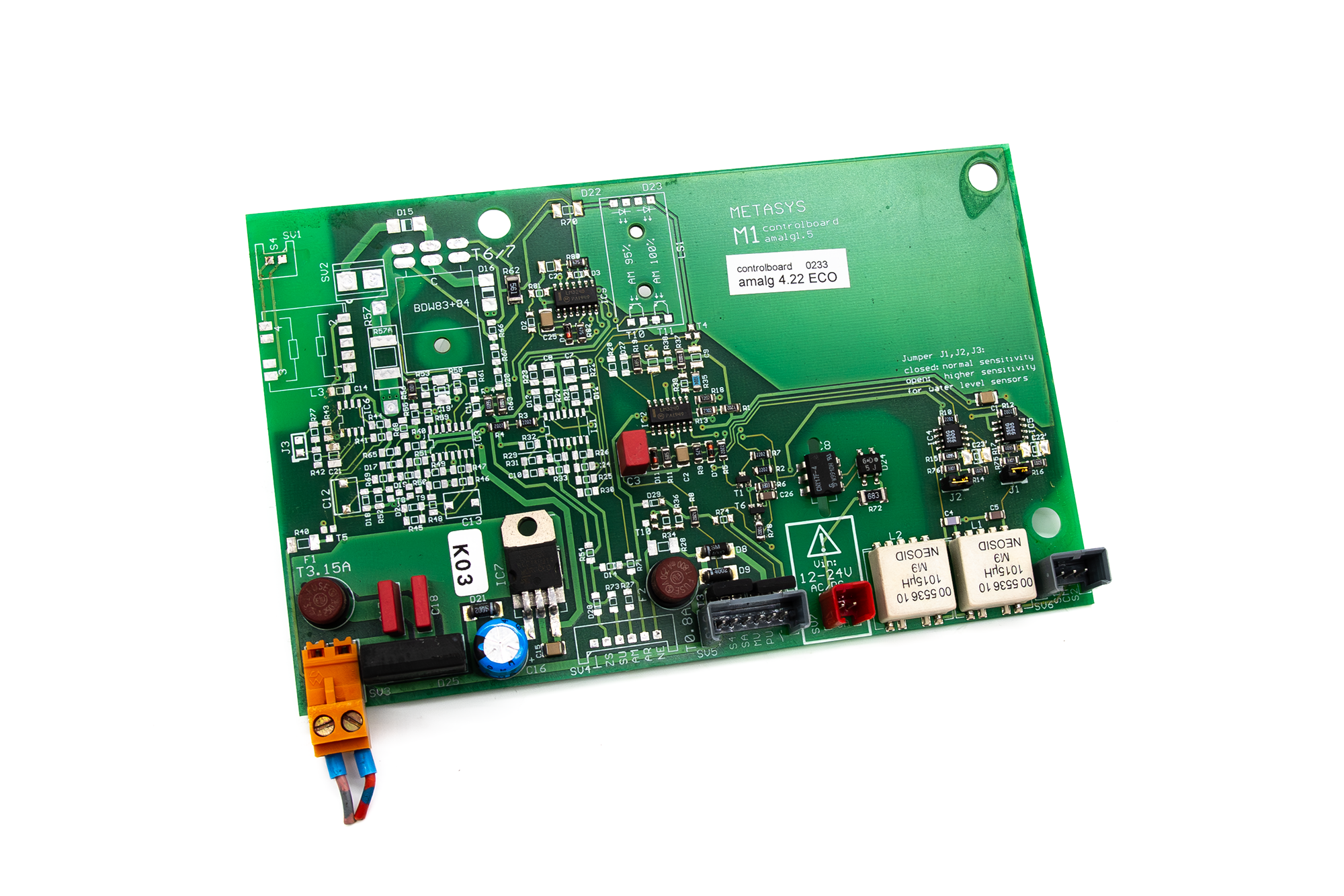 Metasys MST1 Steuerungsplatine - gebraucht -  10.001/05 Metasys MST1 Steuerungsplatine - gebraucht -  10.001/05
