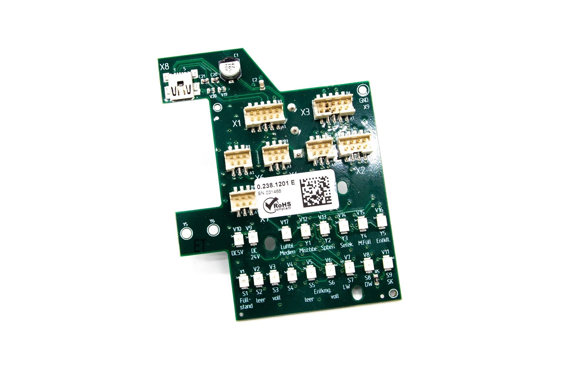KaVo 1058 circuit board for water block control - used - 0.238.1201