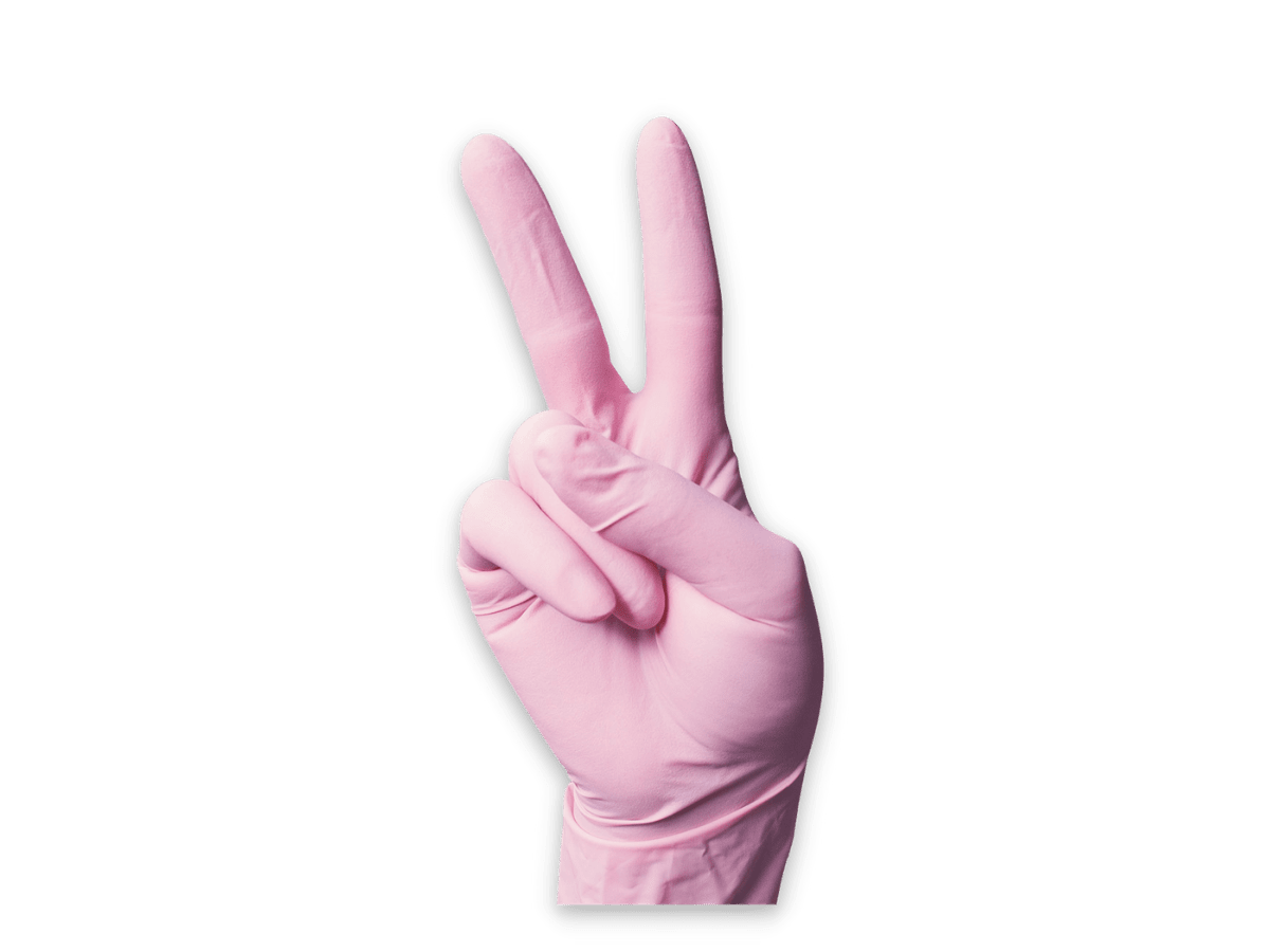 Euronda Monoart disposable nitrile gloves