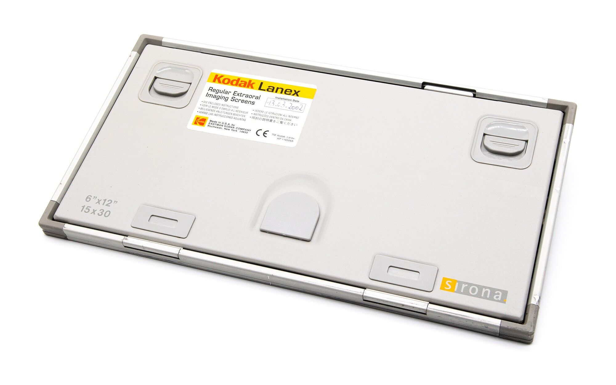 Kodak Lanex OPG X-ray cassette 15x30cm - regular