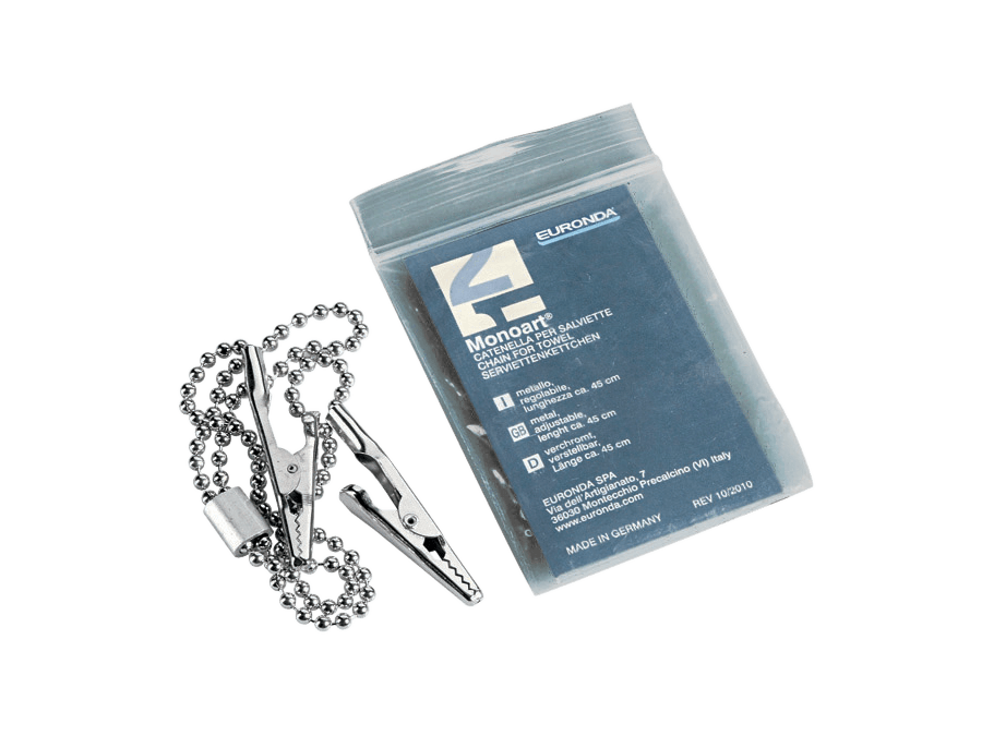 Euronda Monoart Serviettenkettchen, verstellbar, ca. 45cm