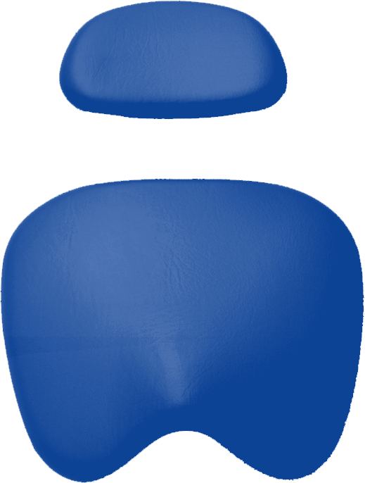 Polsterset KaVo Physio 5005 Arbeitsstuhl-KaVo KaVo royal blue 43