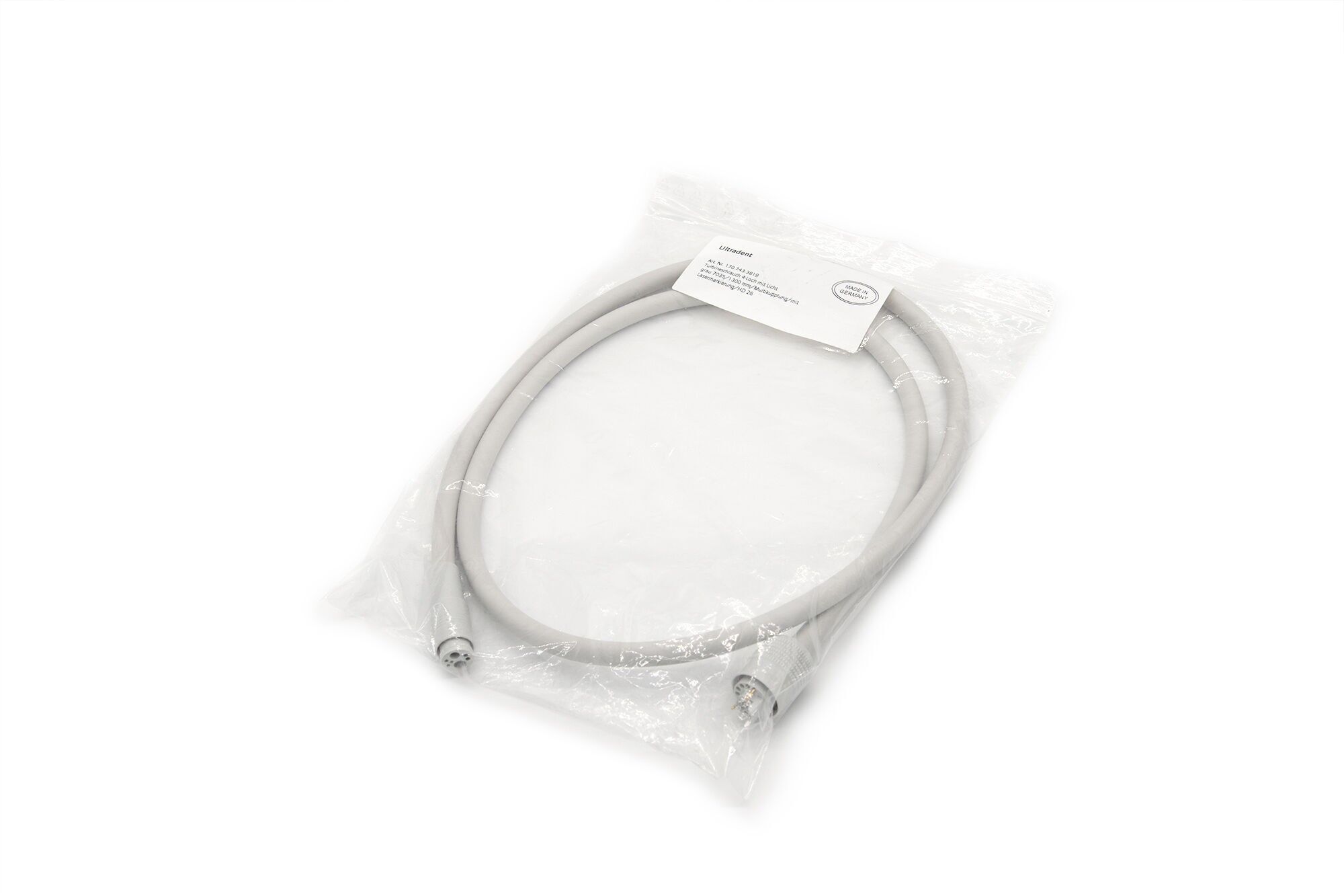 Ultradent turbine hose with light - new