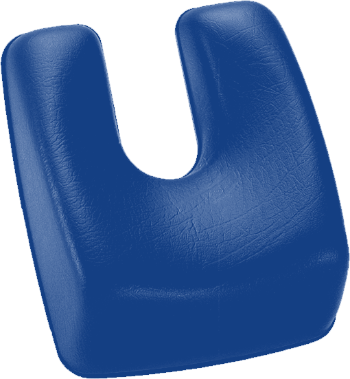 U-Kopfpolster mit Magnet Sirona ozeanblau