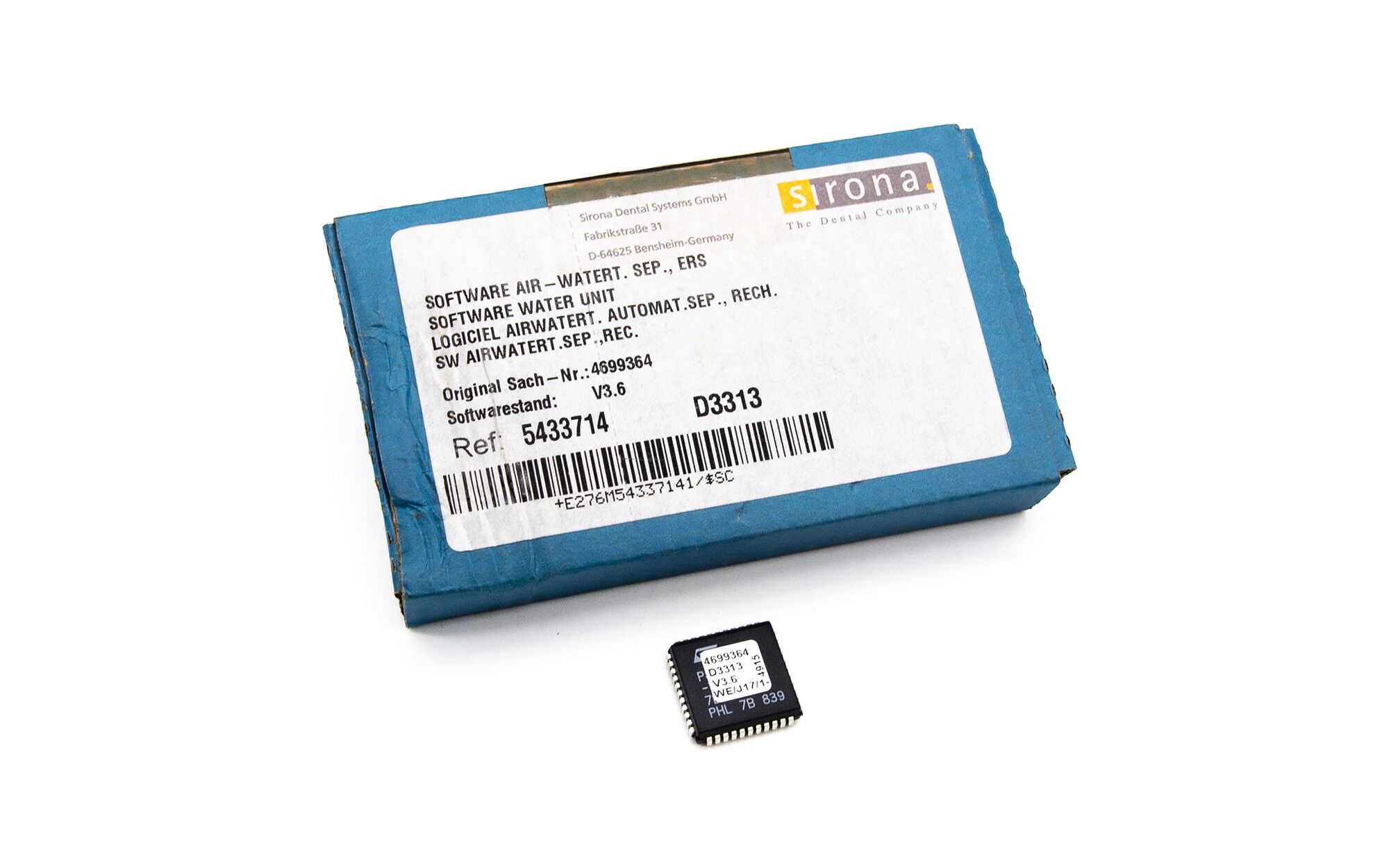 SIEMENS Sirona Software AIR - neu - 54 33 714 SIEMENS Sirona Software AIR - neu - 54 33 714