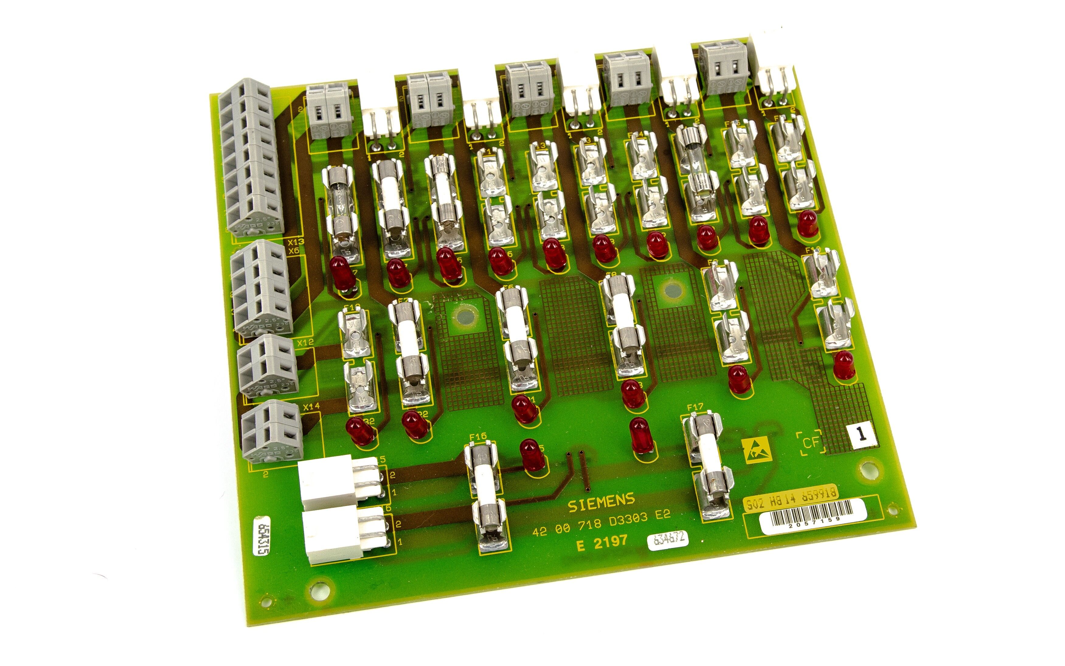 SIEMENS Sirona C4 fuse board - 42 00 718