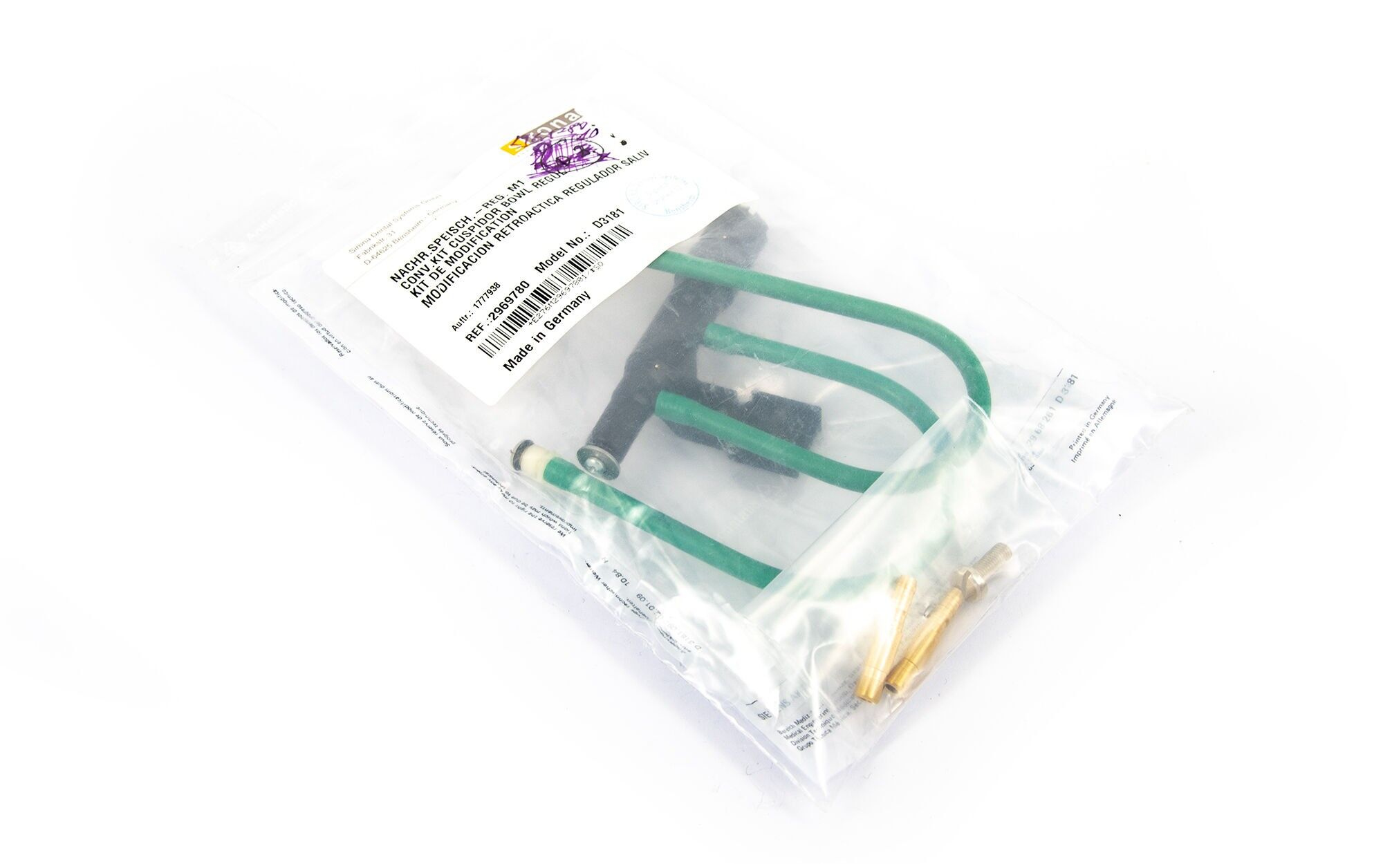 SIEMENS Sirona M1 / E Speischalenregulierung OVP SIEMENS Sirona M1 / E Speischalenregulierung OVP