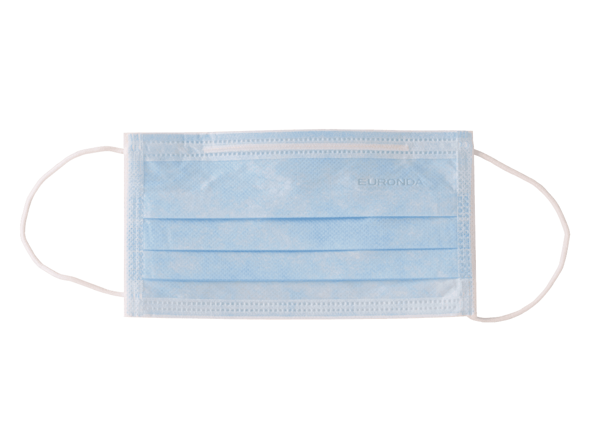 Euronda Monoart Mundschutz Pro 3, mit Gummizug