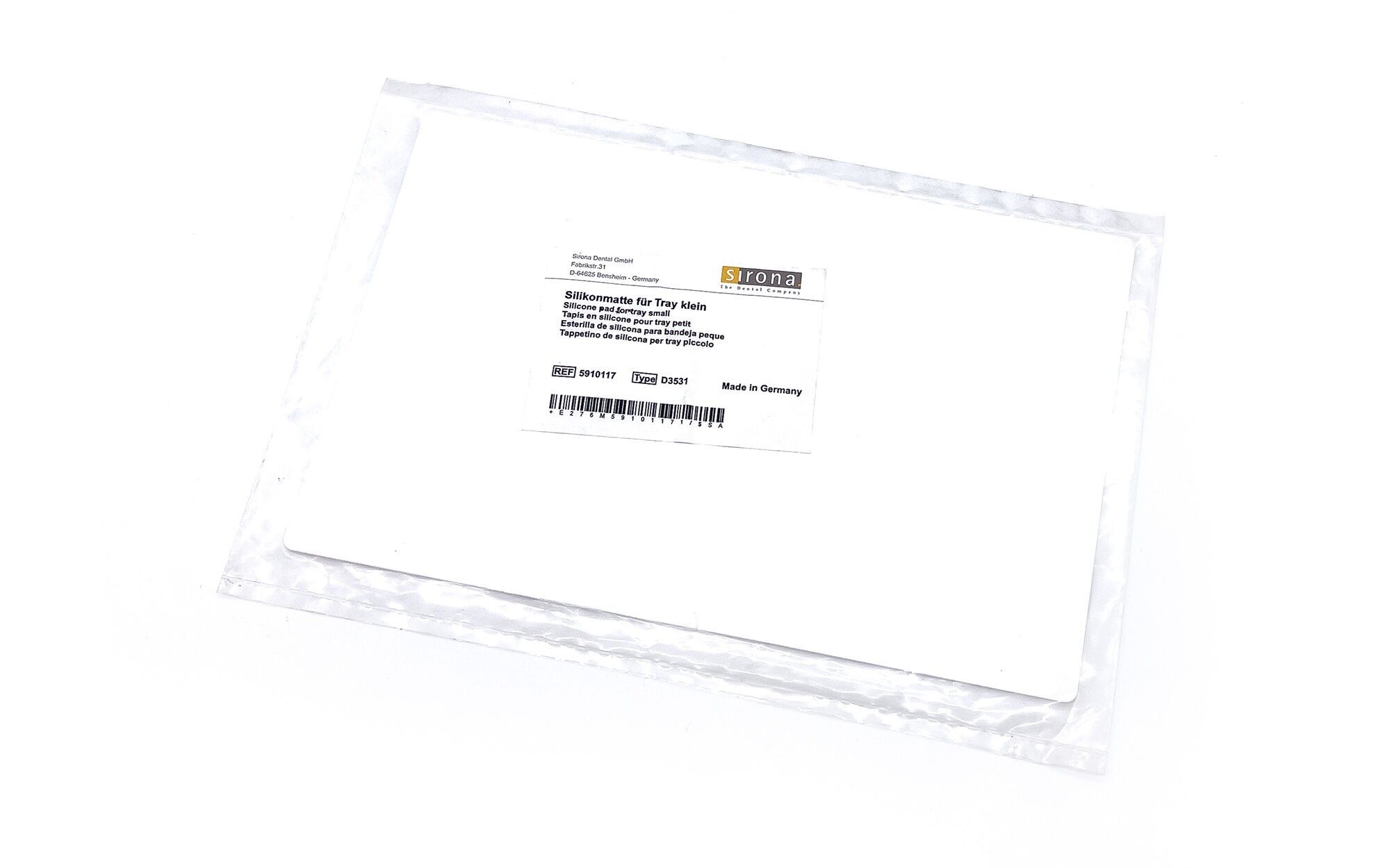 Sirona Silikonmatte für Tray klein - 59 10 117
