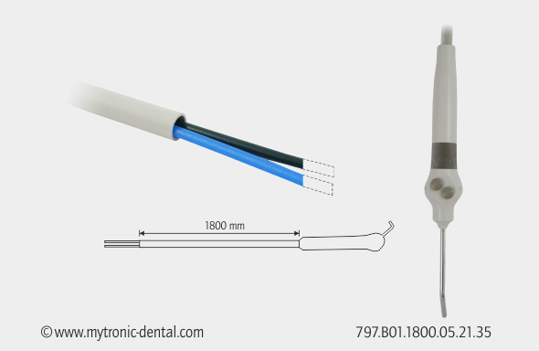MC 3FP syringe (straight) with hose - open ends - quartz grey