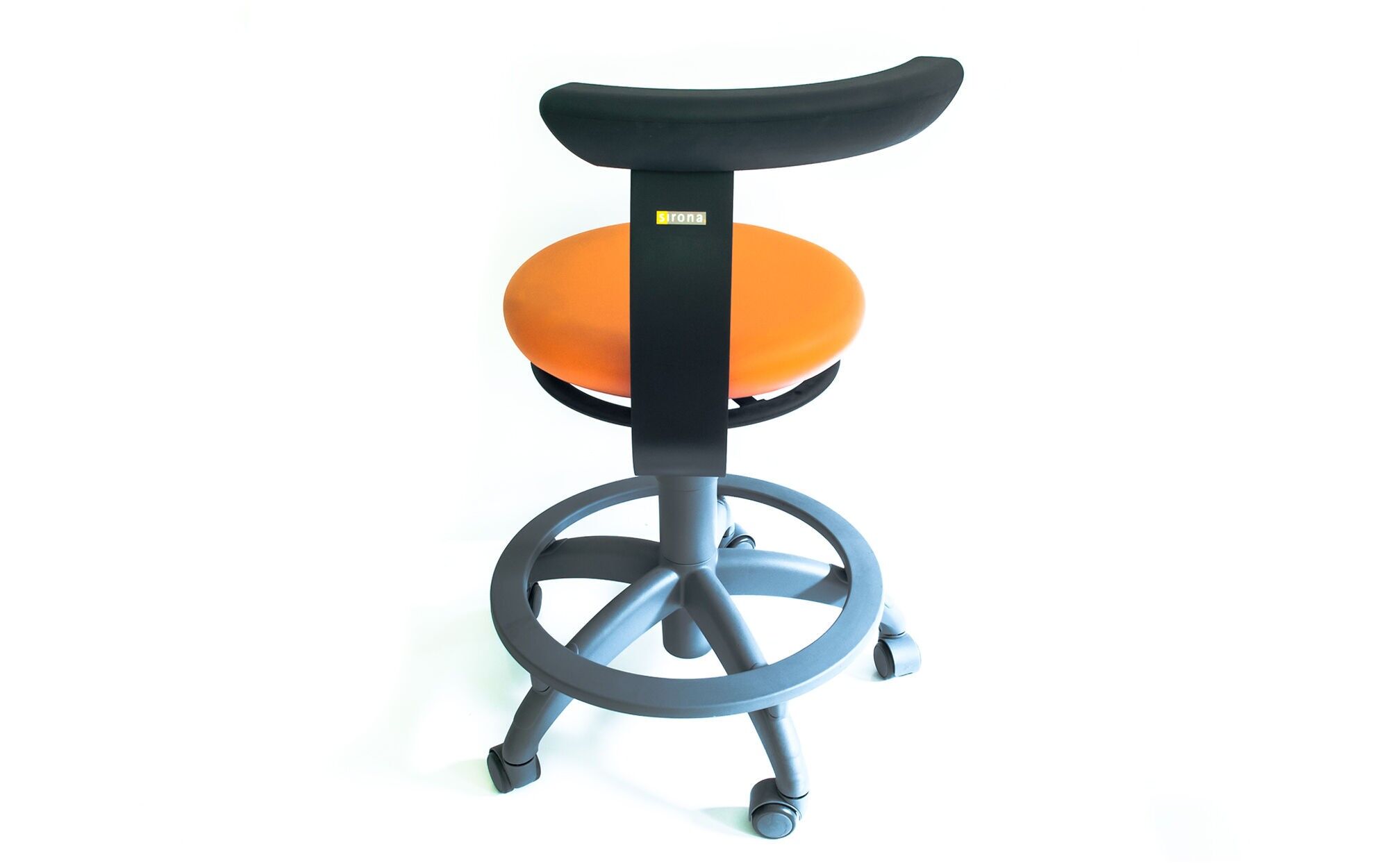 Sirona Carl Manual Plus office chair - orange