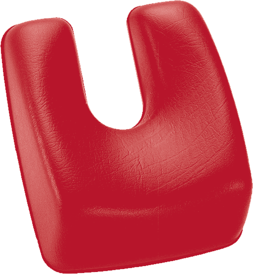 U-Kopfpolster mit Magnet Sirona cherry