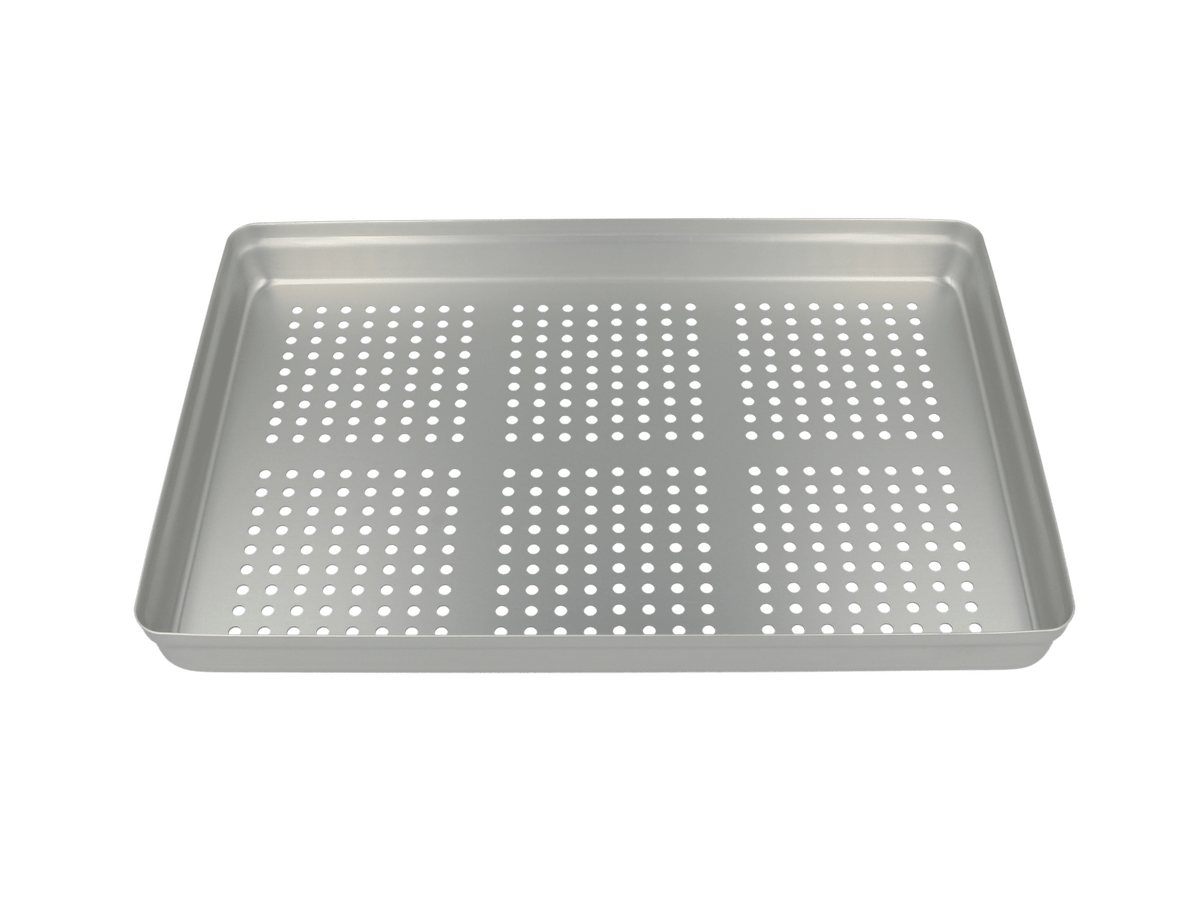 Euronda Eurotray Aluminium Norm-Tray Deckel, silber gelocht