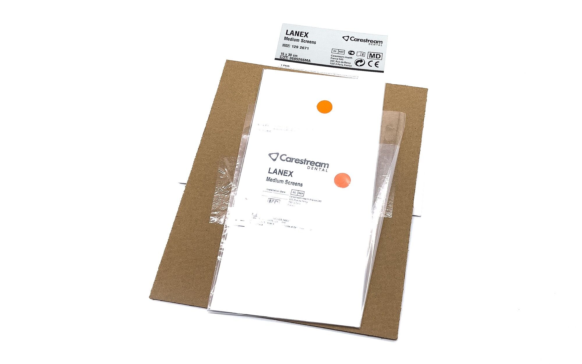 Kodak Lanex OPG Verstärkerfolie 15x30cm - medium - neu