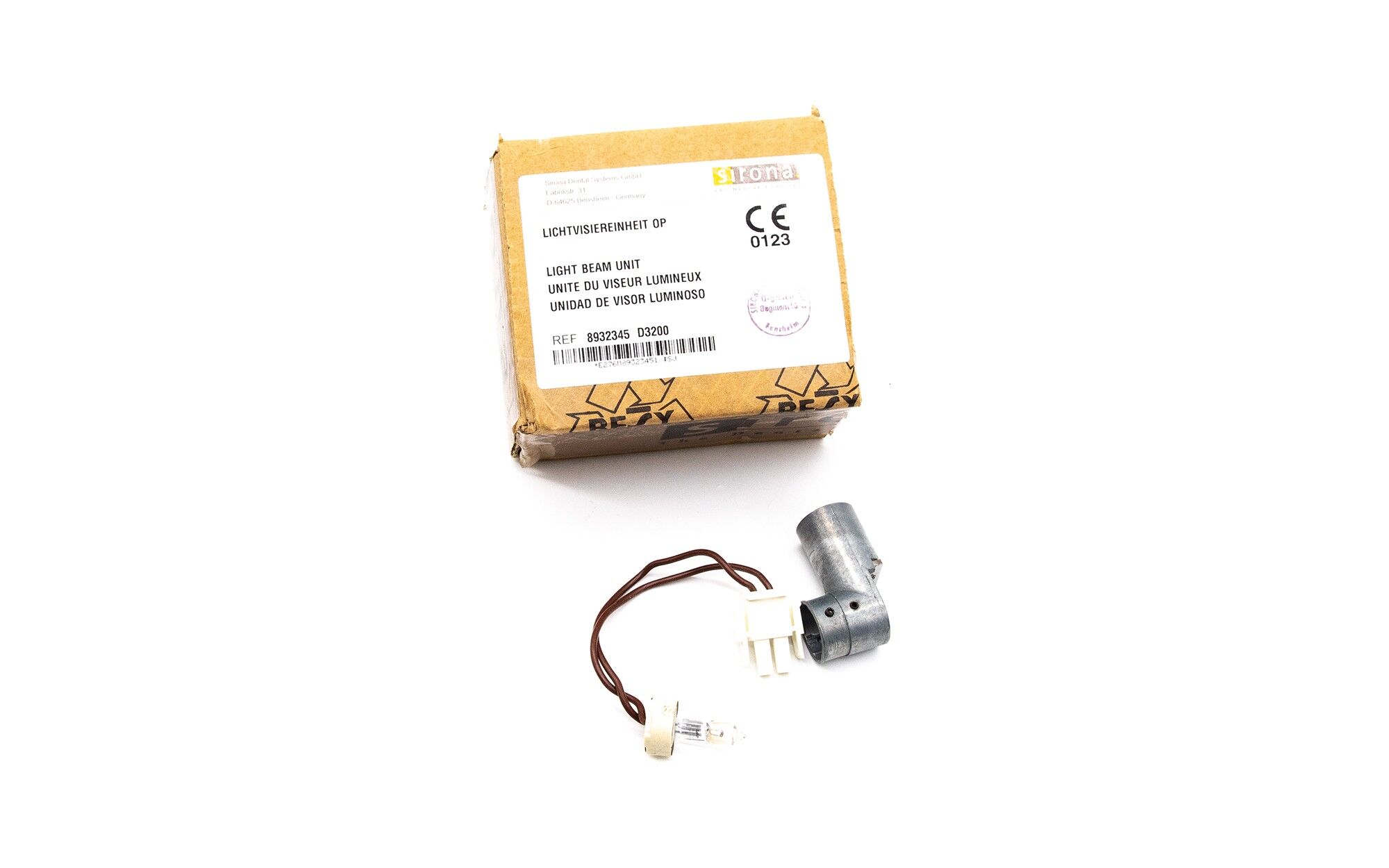 Sirona Orthophos Lichtvisiereinheit OP - neu - 89 32 345