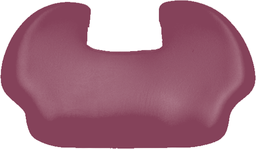 SIEMENS Sirona M1 (+) / C-Serie (+) Rückenpolster schmal mit motorischer Kopfstütze Sirona merlot SIEMENS Sirona M1 (+) / C-Serie (+) Rückenpolster schmal mit motorischer Kopfstütze Sirona merlot