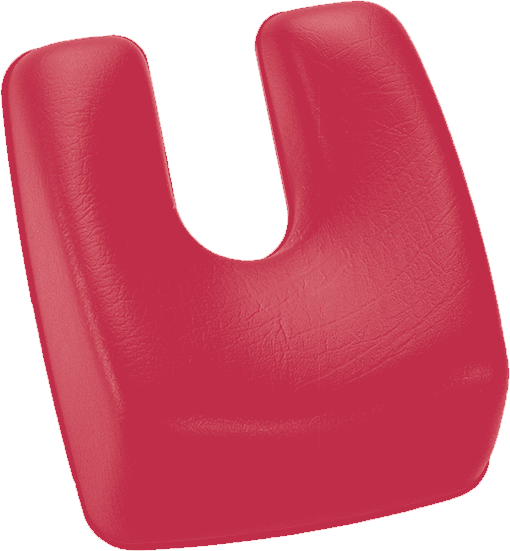 U-Kopfpolster mit Magnet-Sirona KaVo ruby red 63