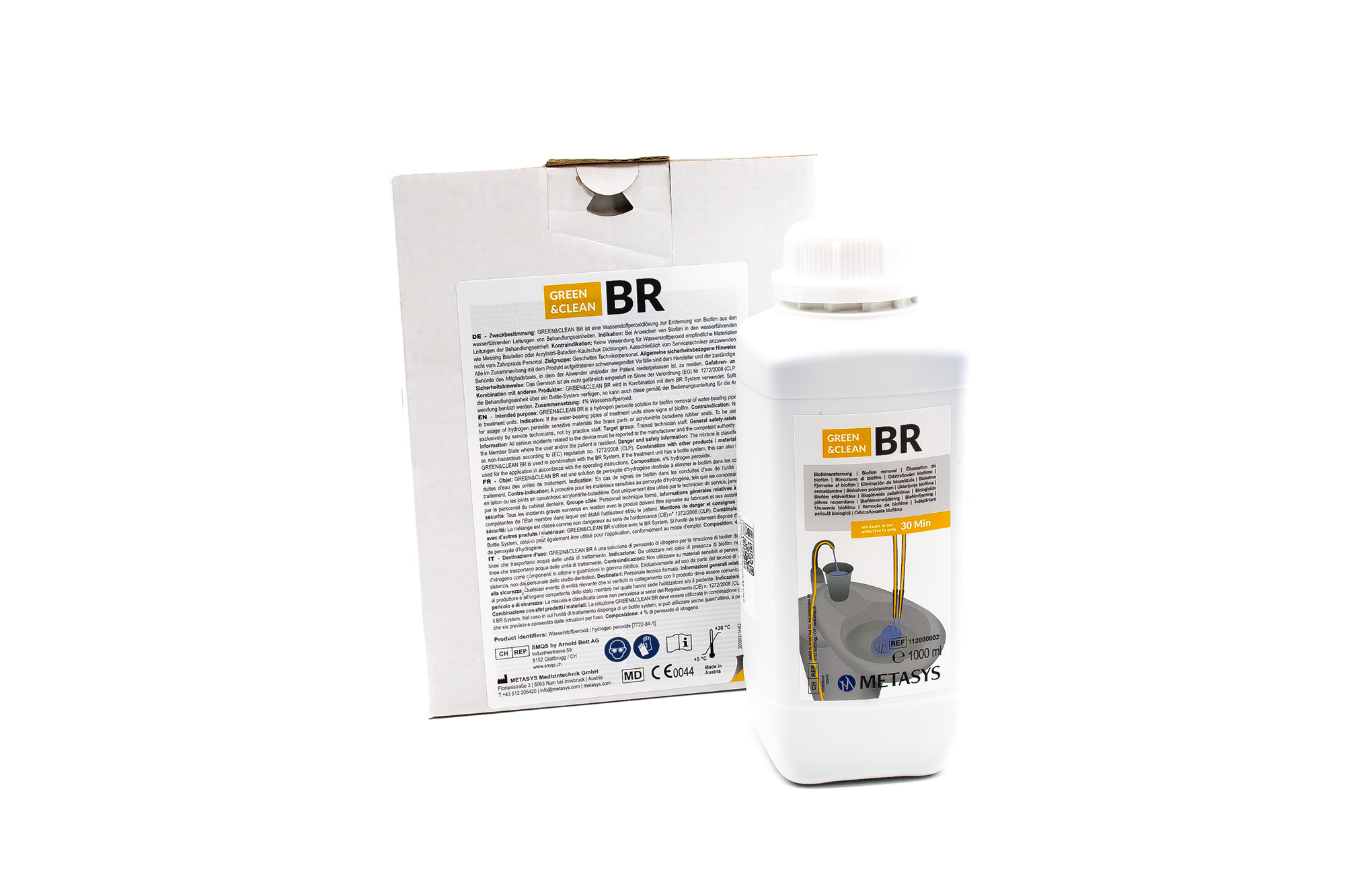 Metasys GREEN & CLEAN BR - 122000002 - 2 x 1000 ml Flaschen